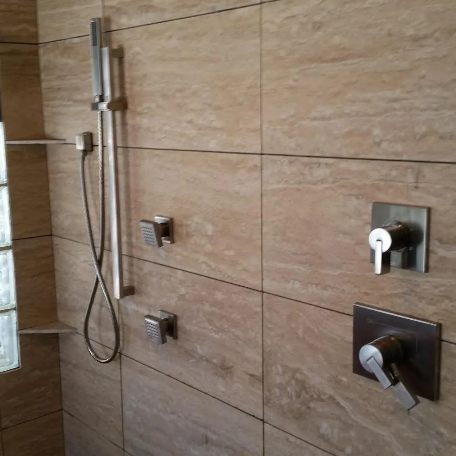 Shower fixture installation for Water Heater Replacement in Henryetta